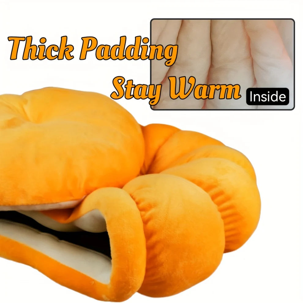 Spooky Pumpkin Cat Cave – Cozy Halloween Nest for Cats & Small Dogs
