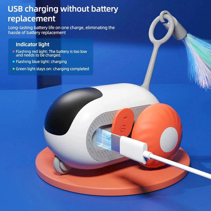 Smart Cat Toy Car Interactive