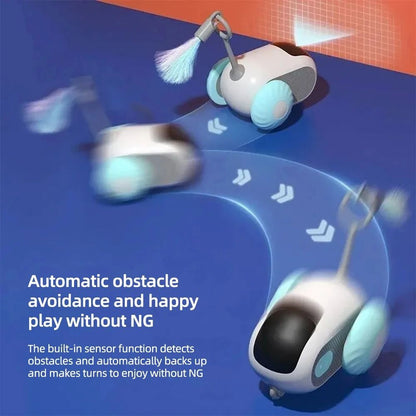 Smart Cat Toy Car Interactive