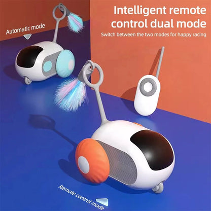 Smart Cat Toy Car Interactive
