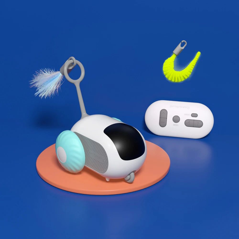 Smart Cat Toy Car Interactive
