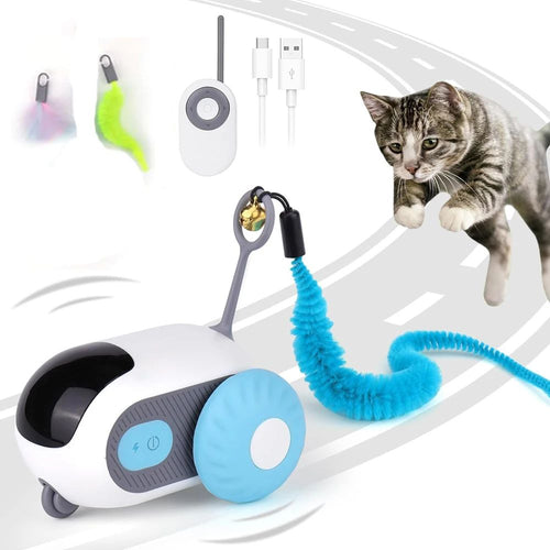Smart Cat Toy Car Interactive
