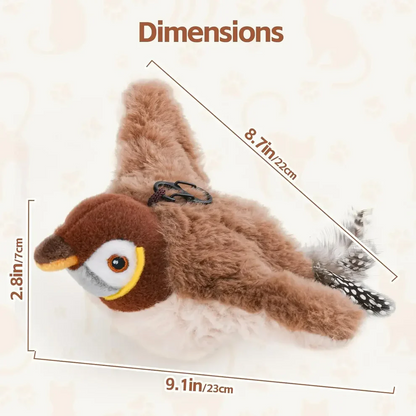 Interactive Chirping Flapping Bird Toy