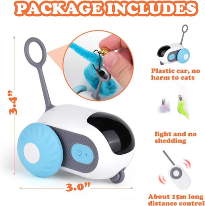 Smart Cat Toy Car Interactive