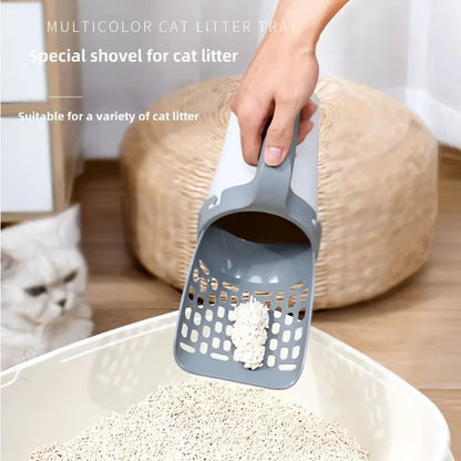Cat Litter Scoop with Filter – Easy Cleaning Waste Picker for Self-Cleaning Litter Boxes