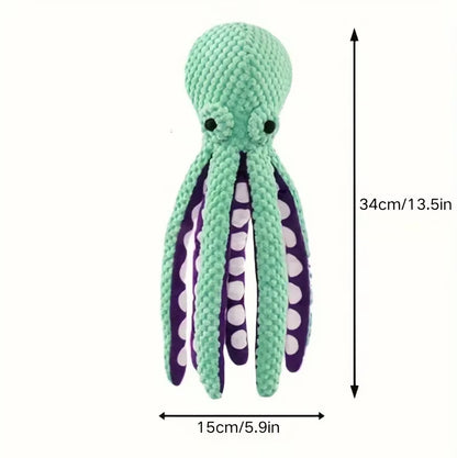 Squeaker Octopus - Robust Chew Toy For Dogs