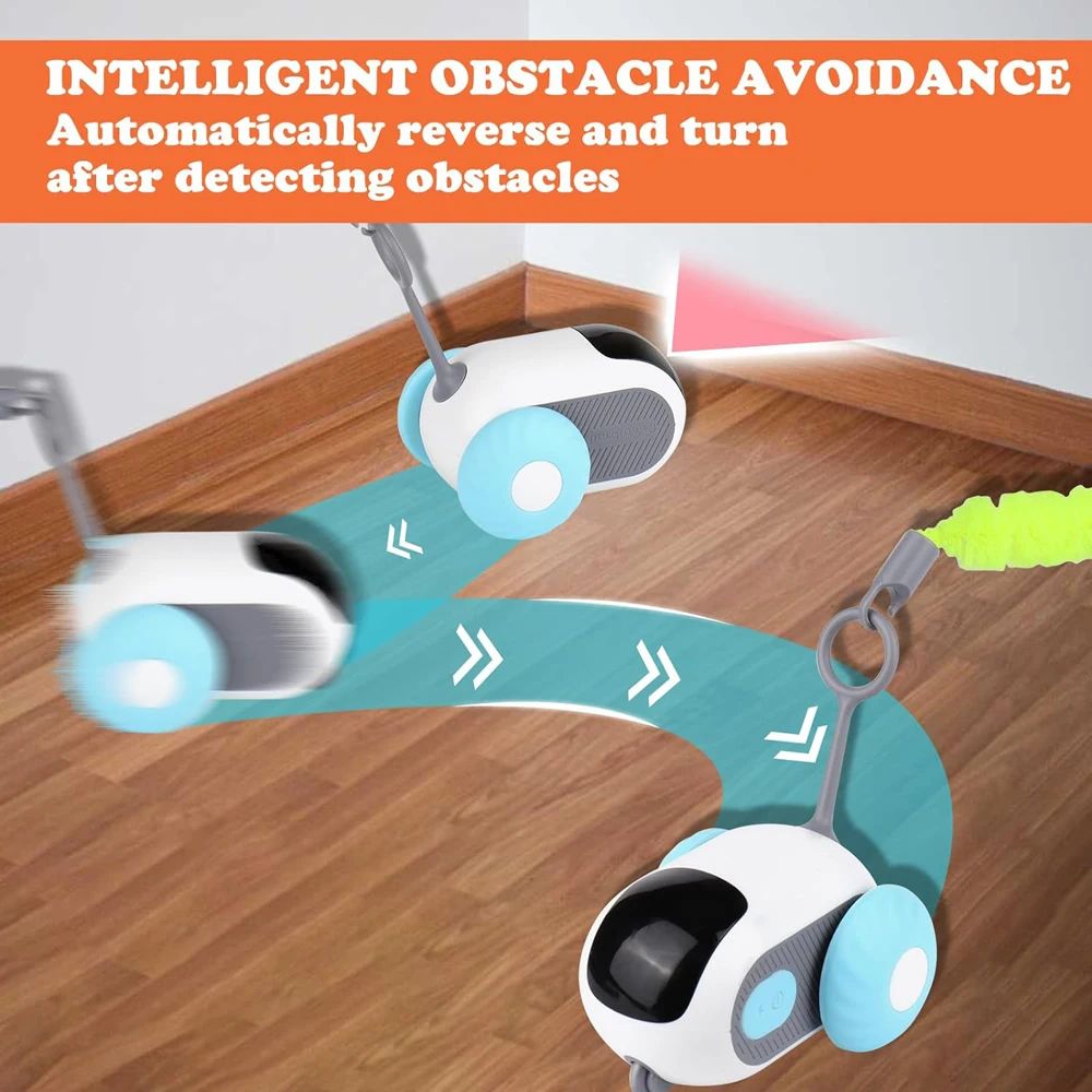 Smart Cat Toy Car Interactive