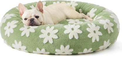 Round Pet Bed – All-Season Comfort for Cats & Dogs
