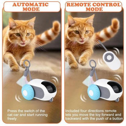 Smart Cat Toy Car Interactive