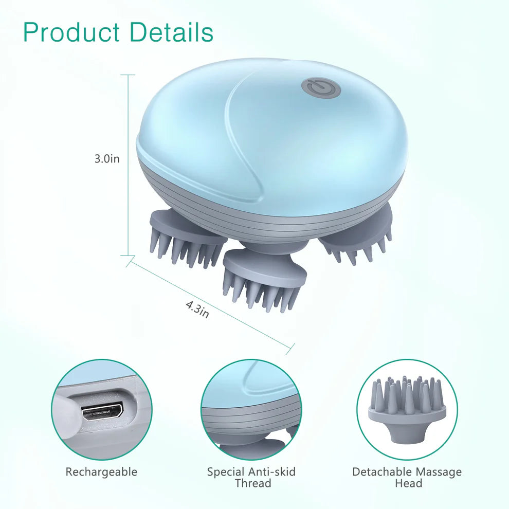 ORIA Electric Cat Massager – Handheld for Relaxation & Hair Growth