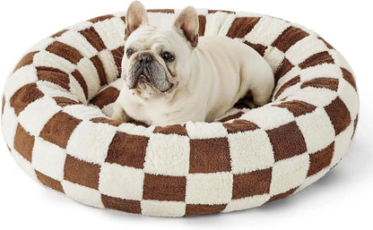 Round Pet Bed – All-Season Comfort for Cats & Dogs