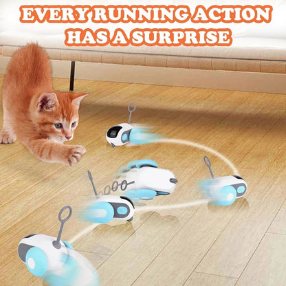 Smart Cat Toy Car Interactive