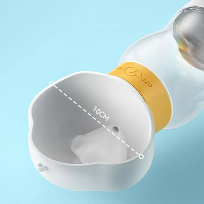 2-in-1 Portable Pet Feeder Cup Water & Food on the Go!