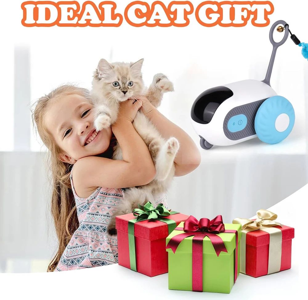 Smart Cat Toy Car Interactive