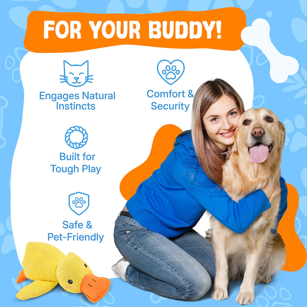 PawJoyHouse™ - Calming Duck